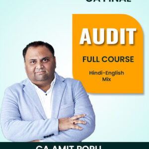 CA Final Audit (Regular Batch) BY CA Amit Popli