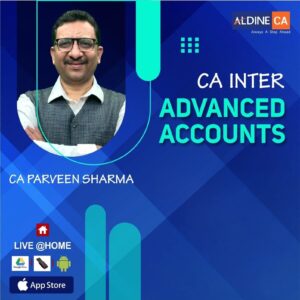 CA Inter Advanced Accounting (Live Batch)