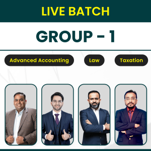 CA Inter Group 1 Papers (S.S) BY CA, CS Avinash Sancheti, CA Shubham Singhal, CA Bhanwar Borana, CA Vishal Bhattad