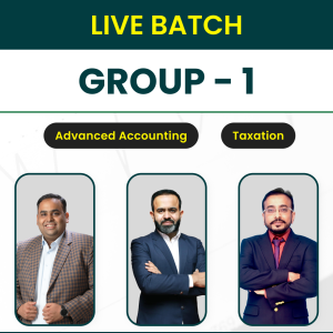 CA Inter Group 1 Advance Accounting & Taxation Full Course BY CA, CS Avinash Sancheti, CA Bhanwar Borana, CA Vishal Bhattad