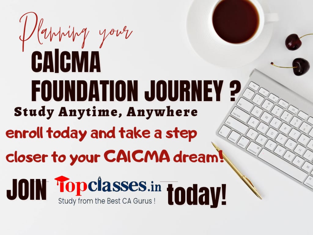 CA Foundation Face to Face Classes
