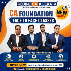 CA Foundation: Live @ Face to Face Batch – New Scheme