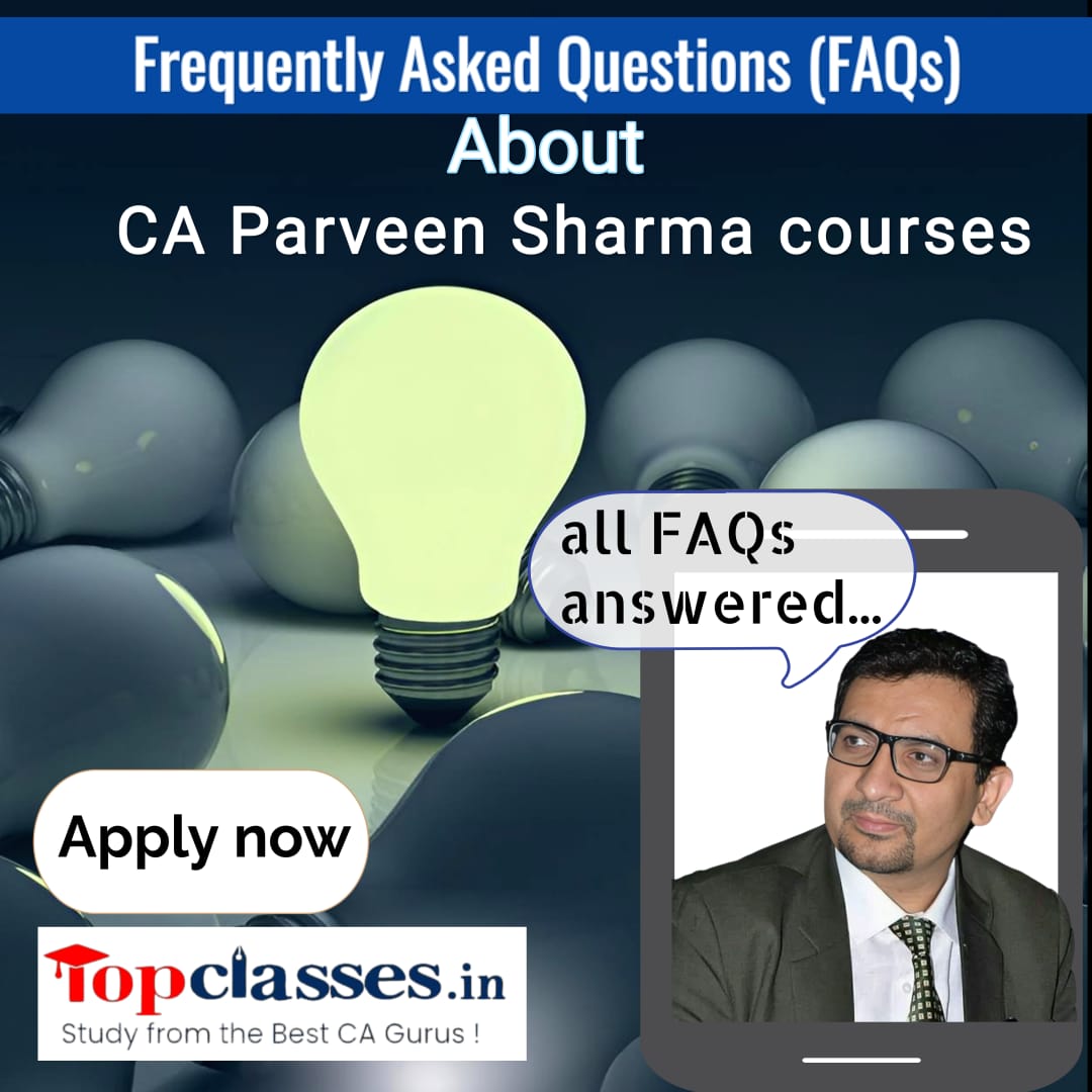 CA Parveen Sharma Accounts Courses