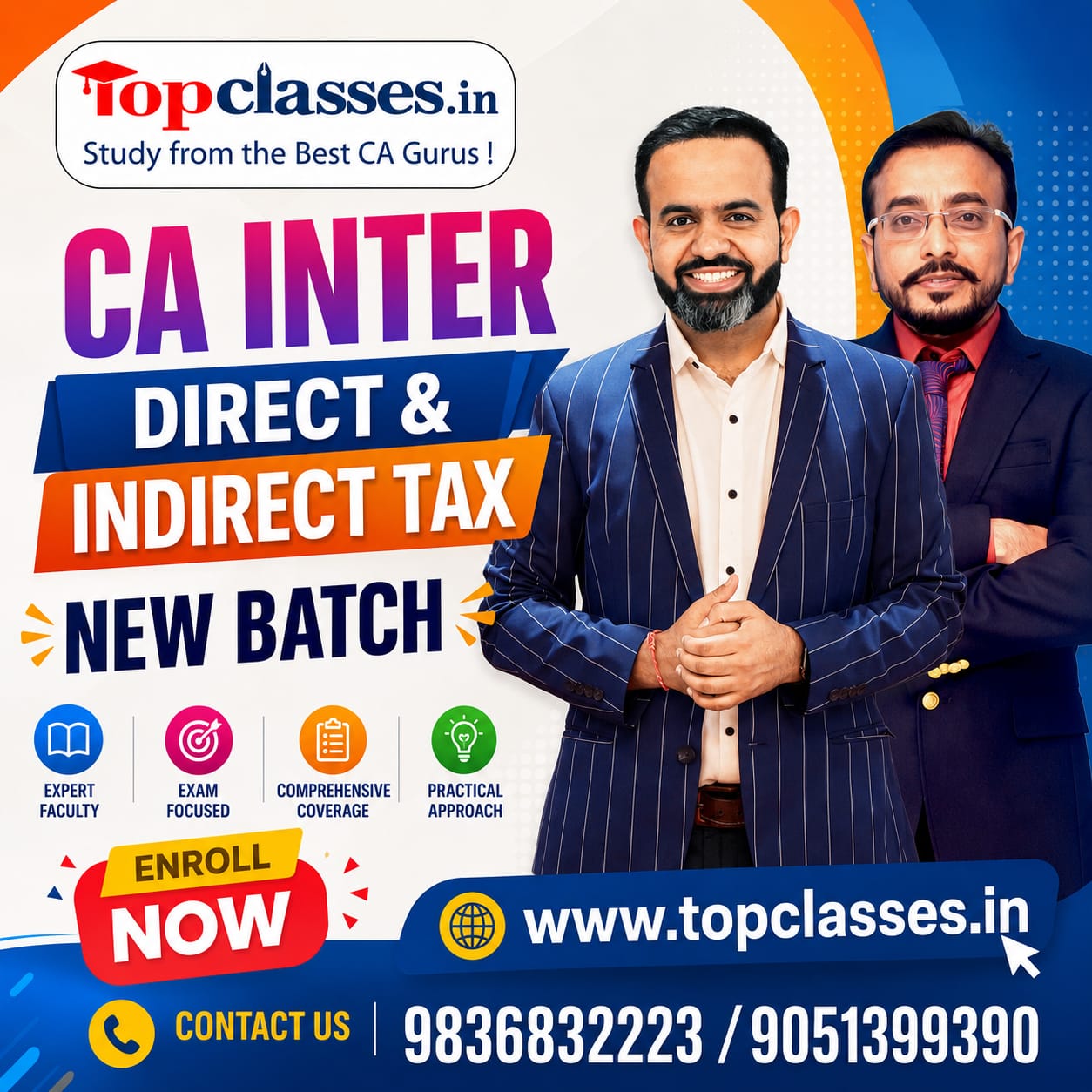 CA Inter DT & IDT (Regular Batch) For May 27 & Onwards