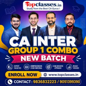 CA Inter Regular Batch Group 1 Combo